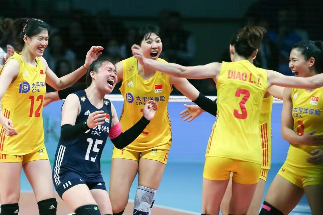 中国女排vs日本夺冠